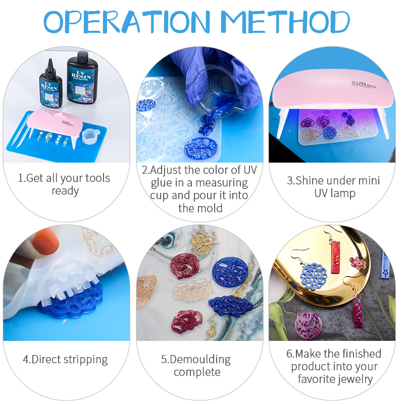 100/200/300g UV Resin Hard Typ – обзор и цена Epoxy Uv Resin Kit