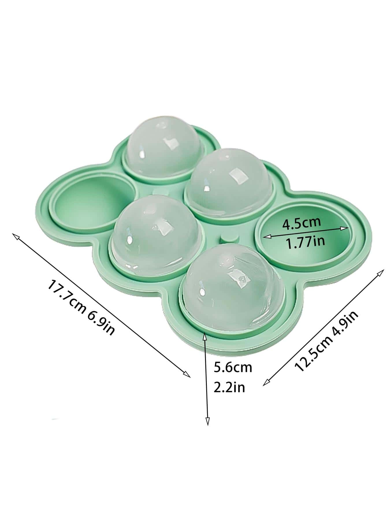 1pc Silicone 6-Cavity Ice Ball – обзор и цена Silicone Mold Tray