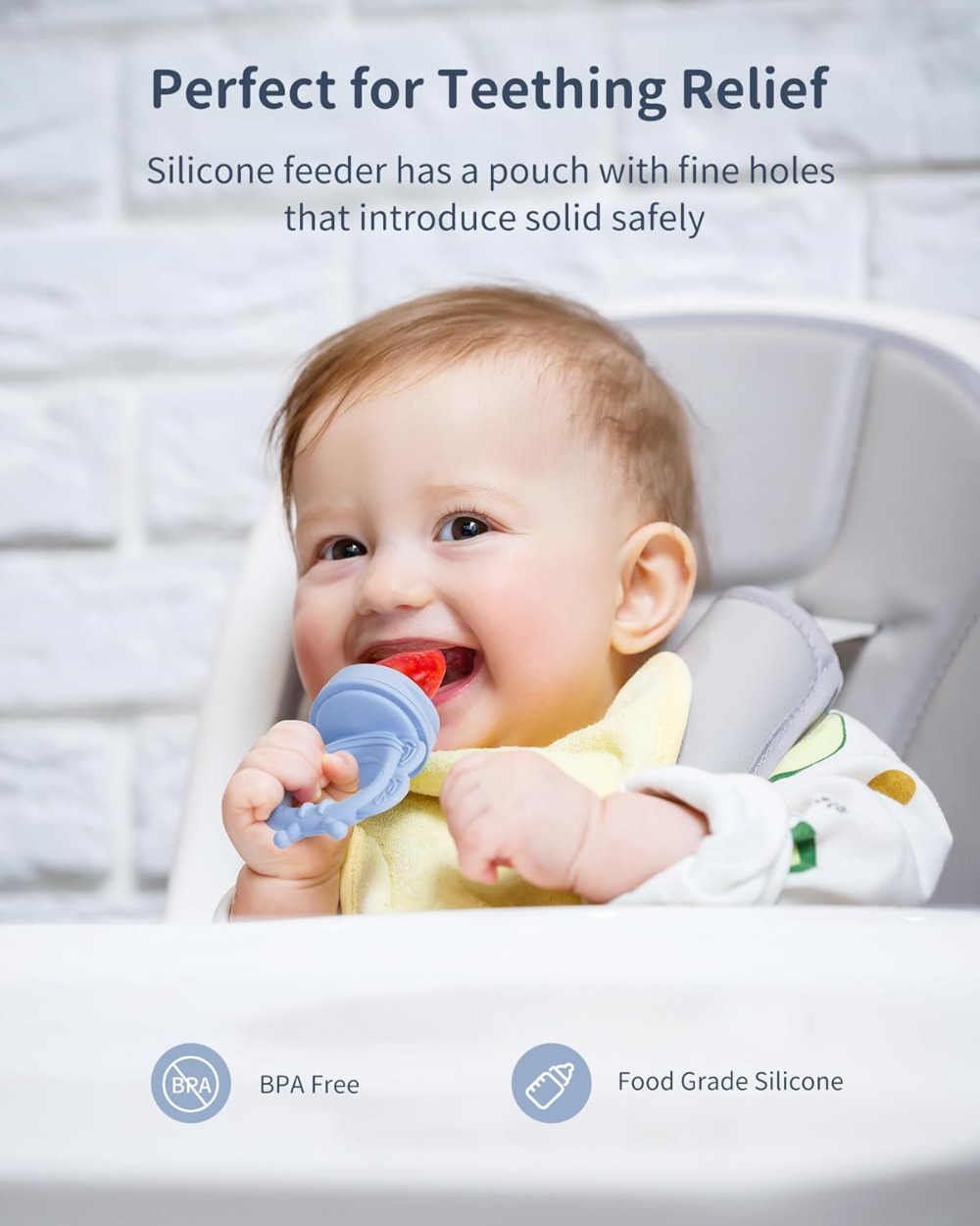 Silicone Baby Fruit Food Feede – обзор и цена Silicone Mold Tray