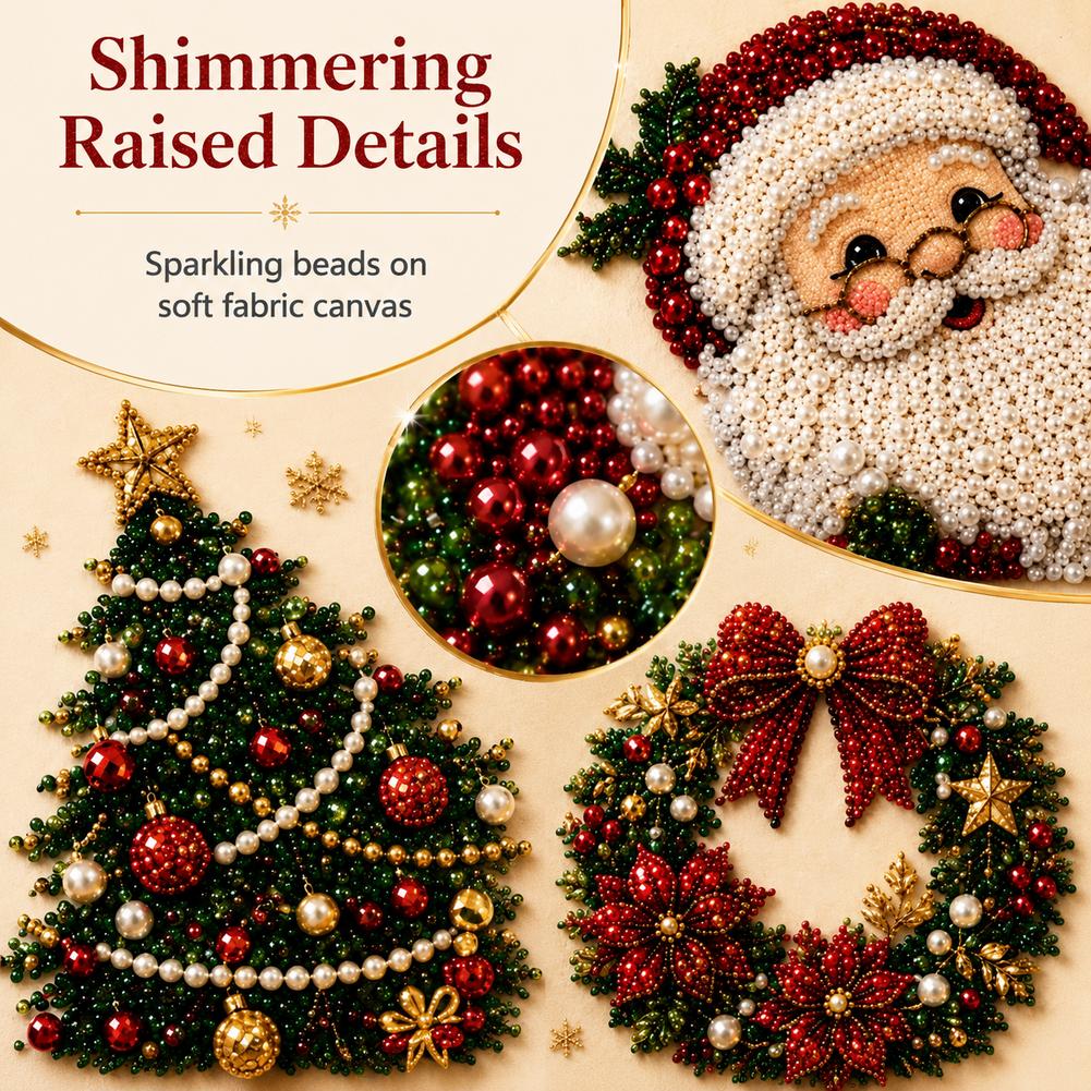 Christmas Santa Claus Pearl Ar – обзор и цена Resin Craft Kit