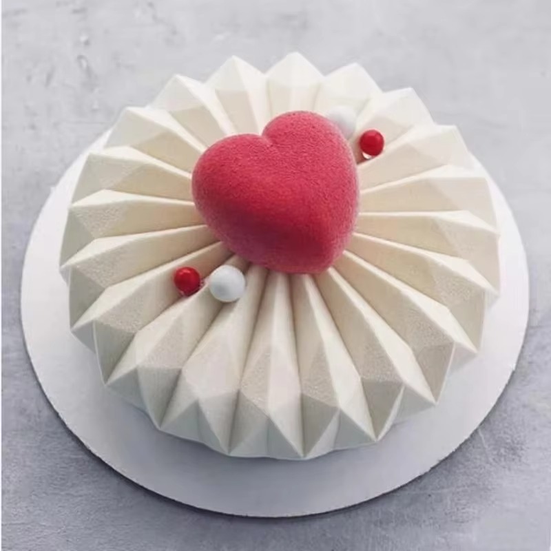 3D Round French Mousse Cake Si – обзор и цена Coaster Mold Round