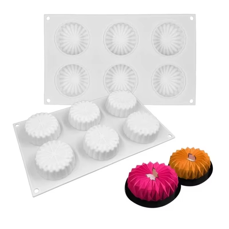 3D Round French Mousse Cake Si – обзор и цена Coaster Mold Round