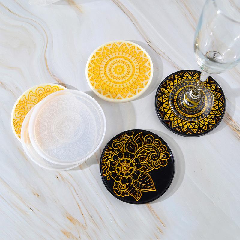 DIY Silicone Mold High Arch St – обзор и цена Coaster Mold Round