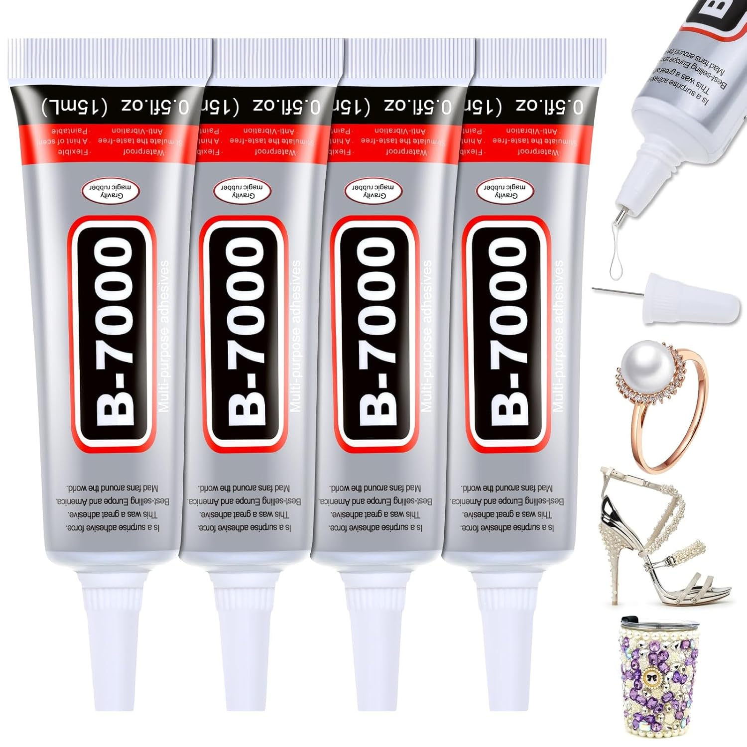 1-10Pcs B-7000 Super Glue Lool – обзор и цена Resin Craft Material