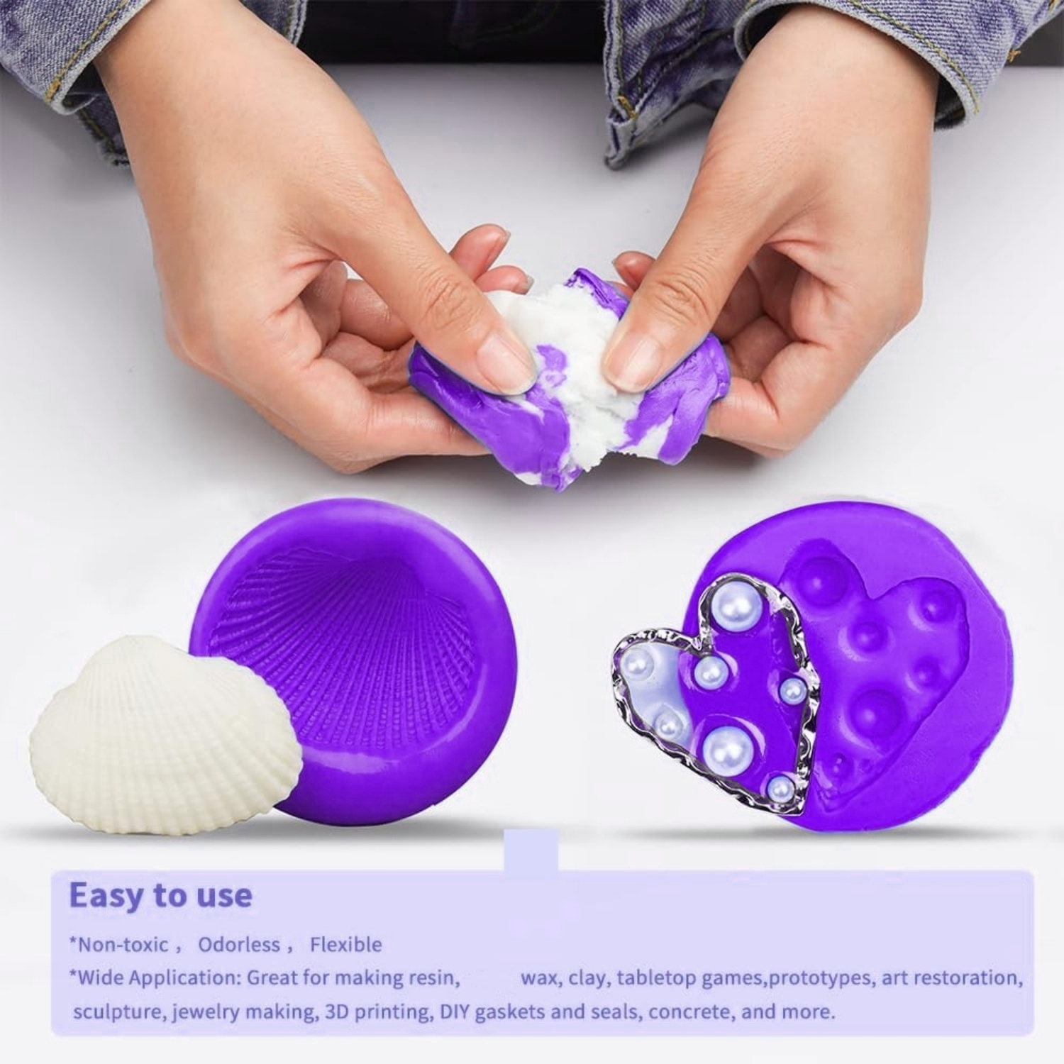 Silicone Putty - Flexible Sili – обзор и цена Resin Craft Kit