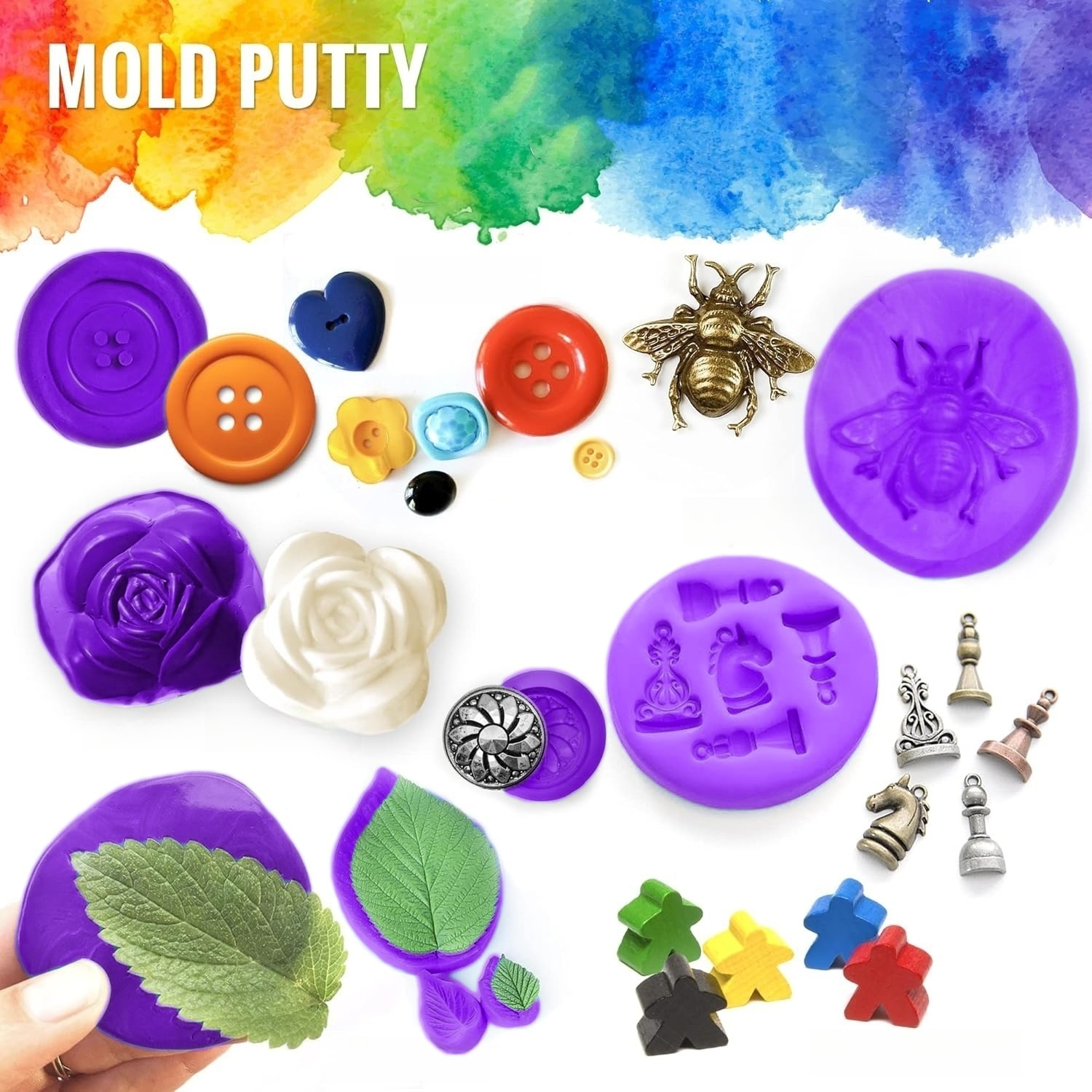 Silicone Putty - Flexible Sili – обзор и цена Resin Craft Kit
