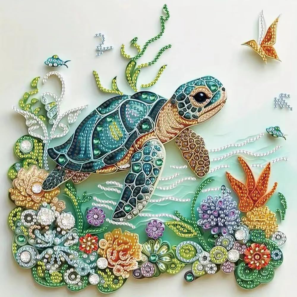 Sea Turtle Animal Diamond Pain – обзор и цена Resin Craft Kit