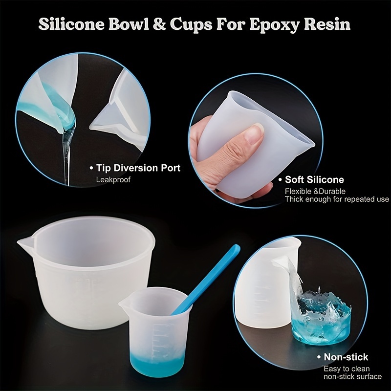 Silicone Measuring Cups, Resin – обзор и цена Mixing Cup Silicone
