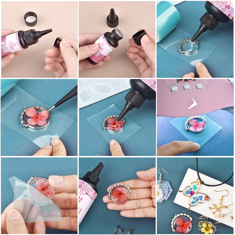 UV Resin Glue Transparent Epox – обзор и цена Epoxy Uv Resin Kit