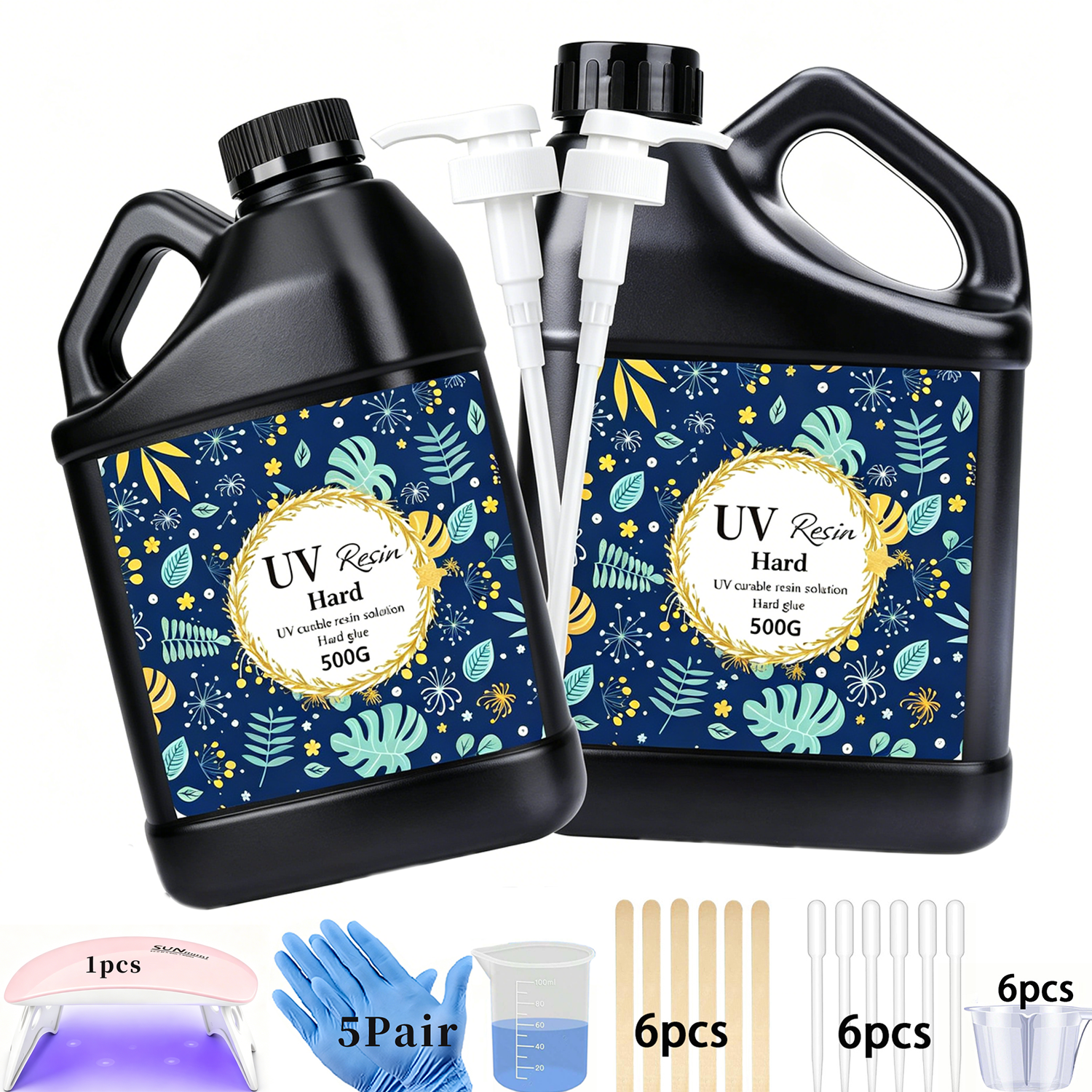 Crystal Clear&Low Odor,UV Ligh – обзор и цена Epoxy Uv Resin Kit