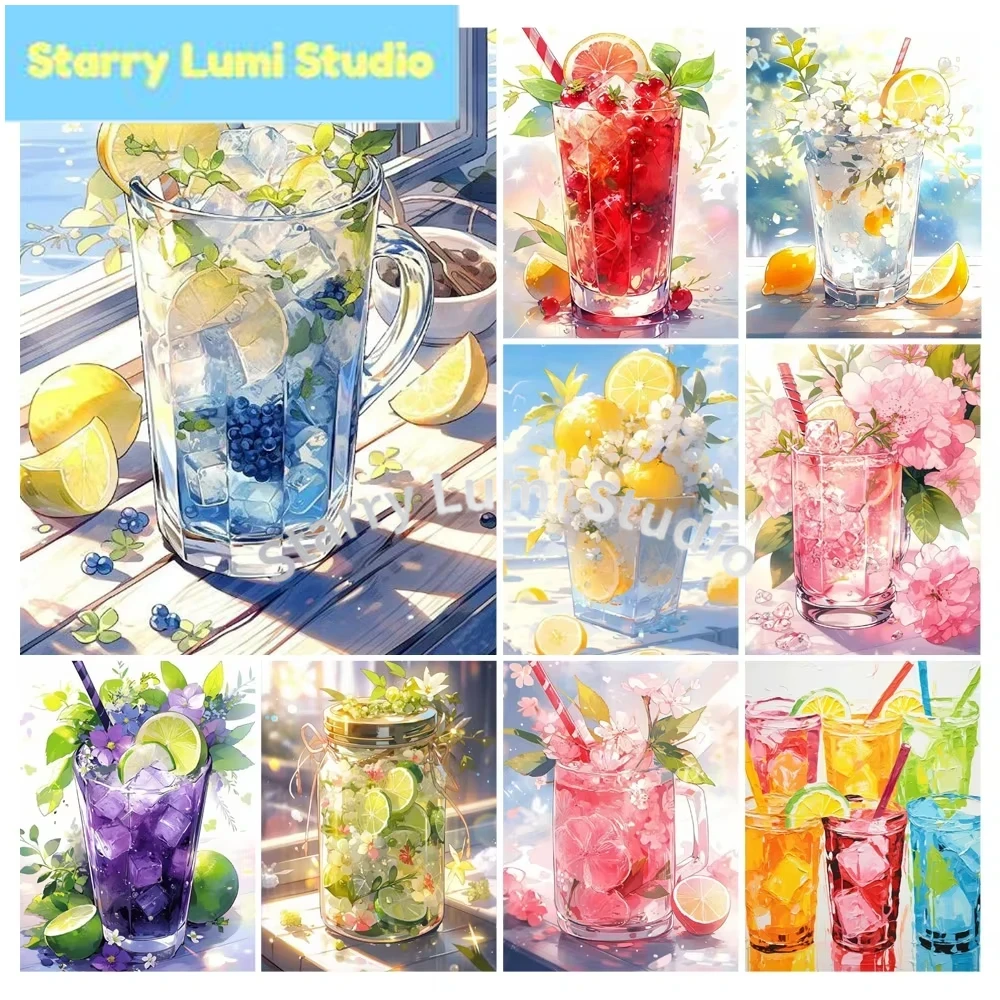 Fruit Cup 5D DIY Diamond Paint – обзор и цена Resin Craft Kit