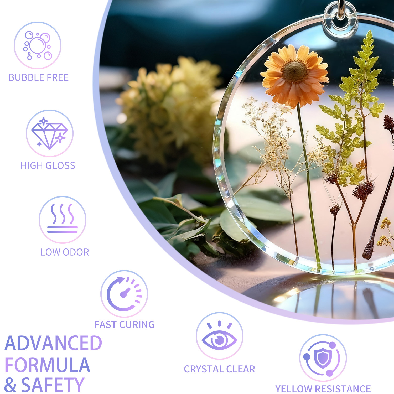 200g UV Resin Crystal Clear Ha – обзор и цена Epoxy Uv Resin Kit