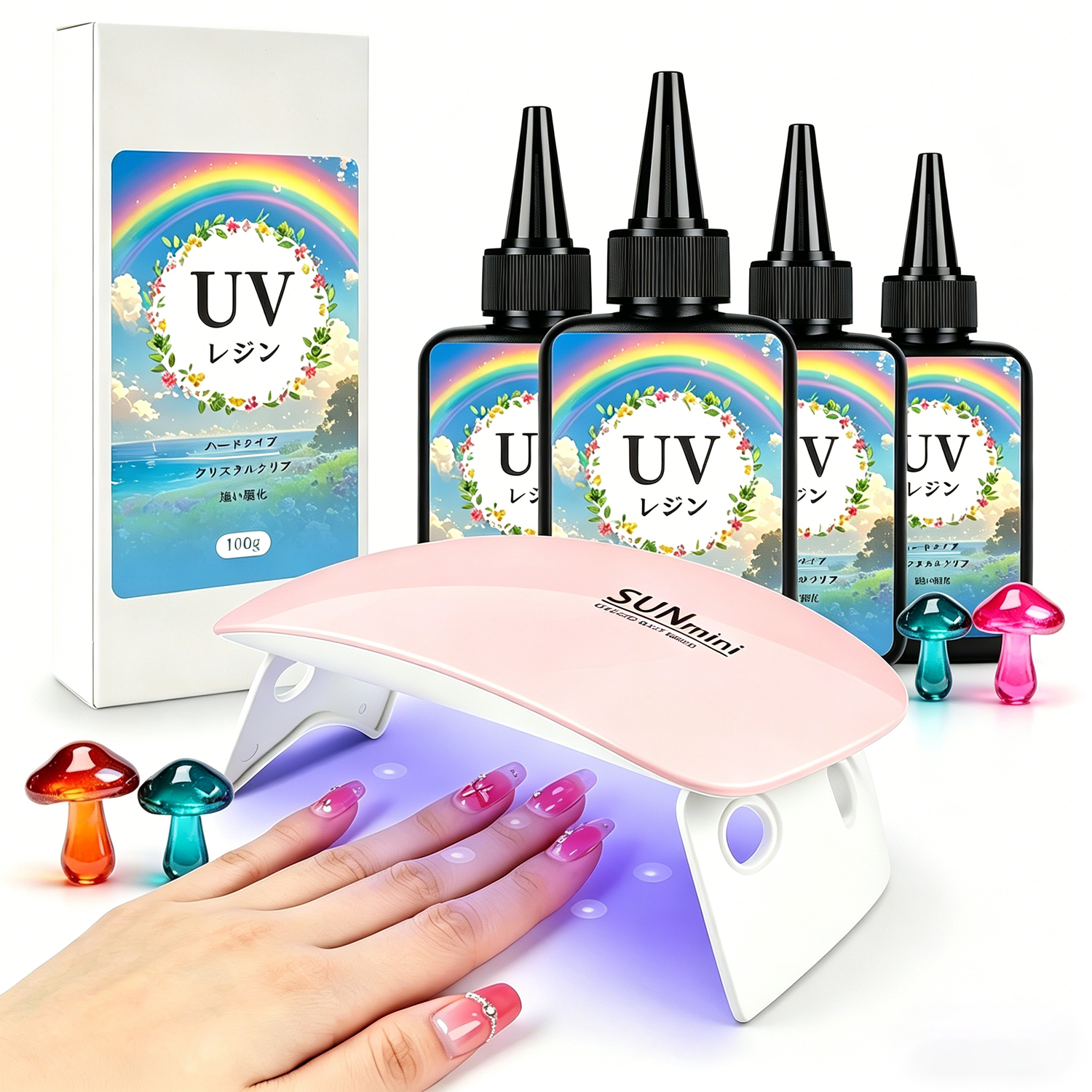 UV Resin,Crystal Clear,Hard UV – обзор и цена Epoxy Uv Resin Kit