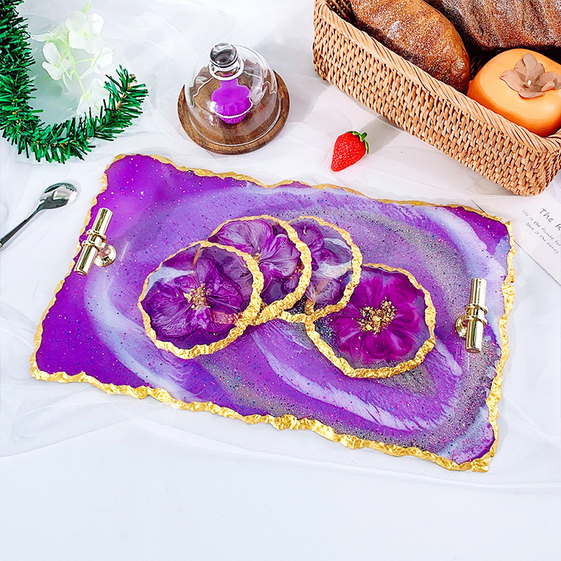 DM413 Drusy Coaster Resin Mold – обзор и цена Resin Craft Ideas