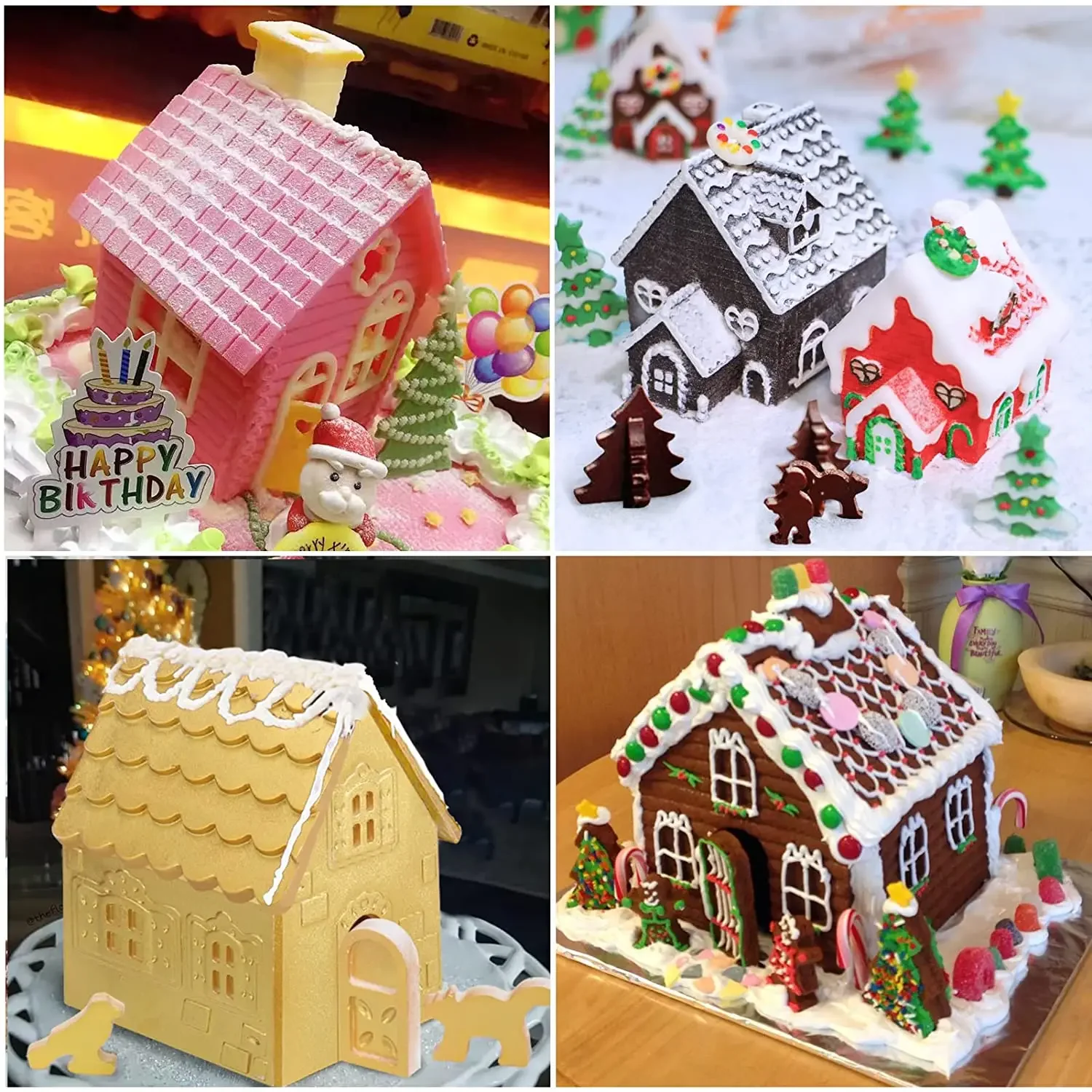 Christmas House Building block – обзор и цена Silicone Mold Tray