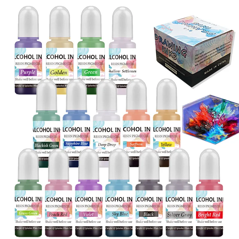 Color Pigment Set For Epoxy Re – обзор и цена Resin Pigment Set