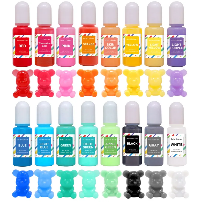 Color Pigment Set For Epoxy Re – обзор и цена Resin Pigment Set