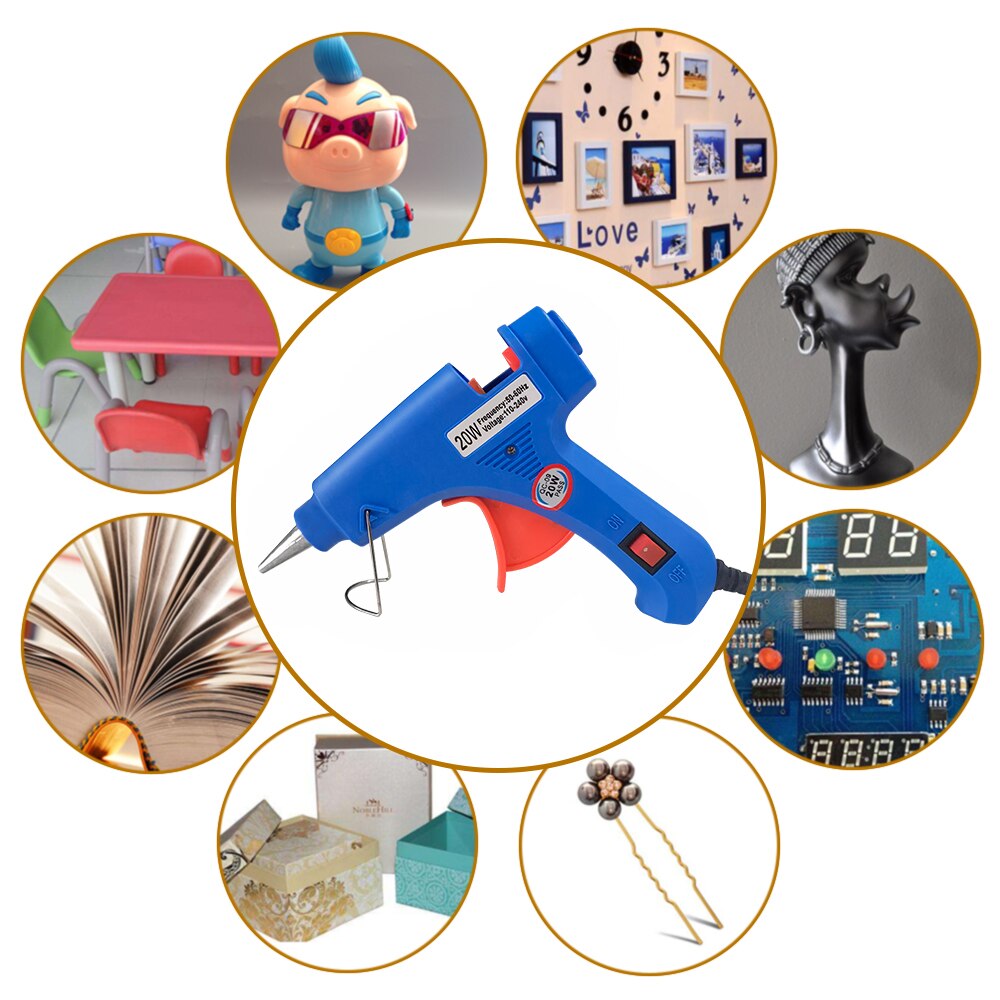 20W Hot Melt Glue Gun Househol – обзор и цена Heat Gun Small