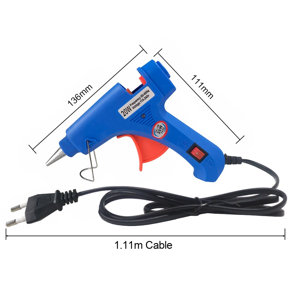 20W Hot Melt Glue Gun Househol – обзор и цена Heat Gun Small