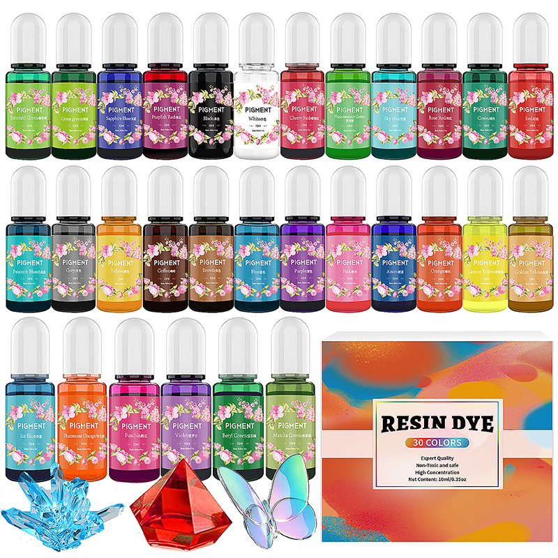 DIY Epoxy Resin Pigment Kit Ca – обзор и цена Resin Pigment Set