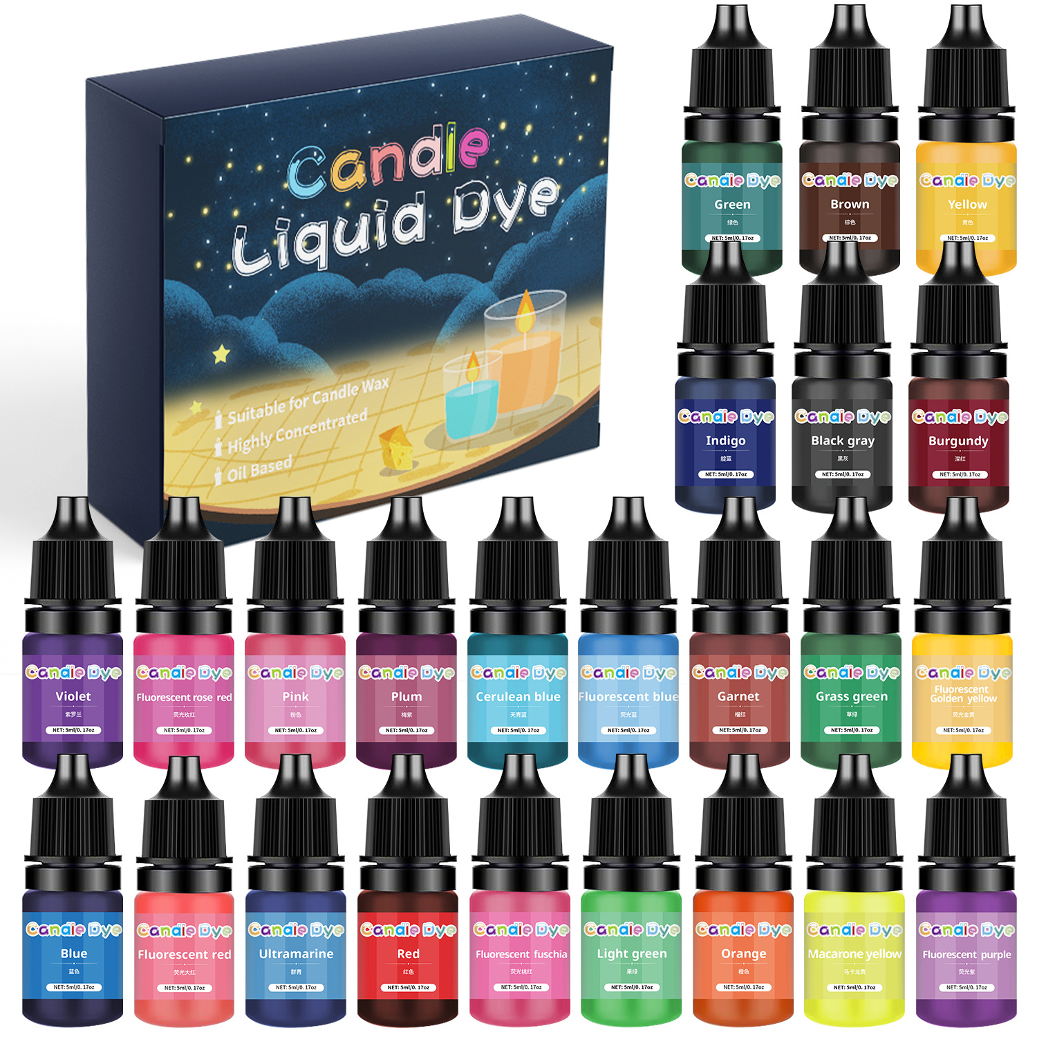 Epoxy Resin Pigment Kit Candle – обзор и цена Epoxy Uv Resin Kit