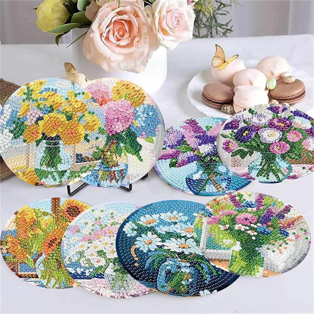 8-Piece Set of Diamond Paintin – обзор и цена Resin Craft Kit