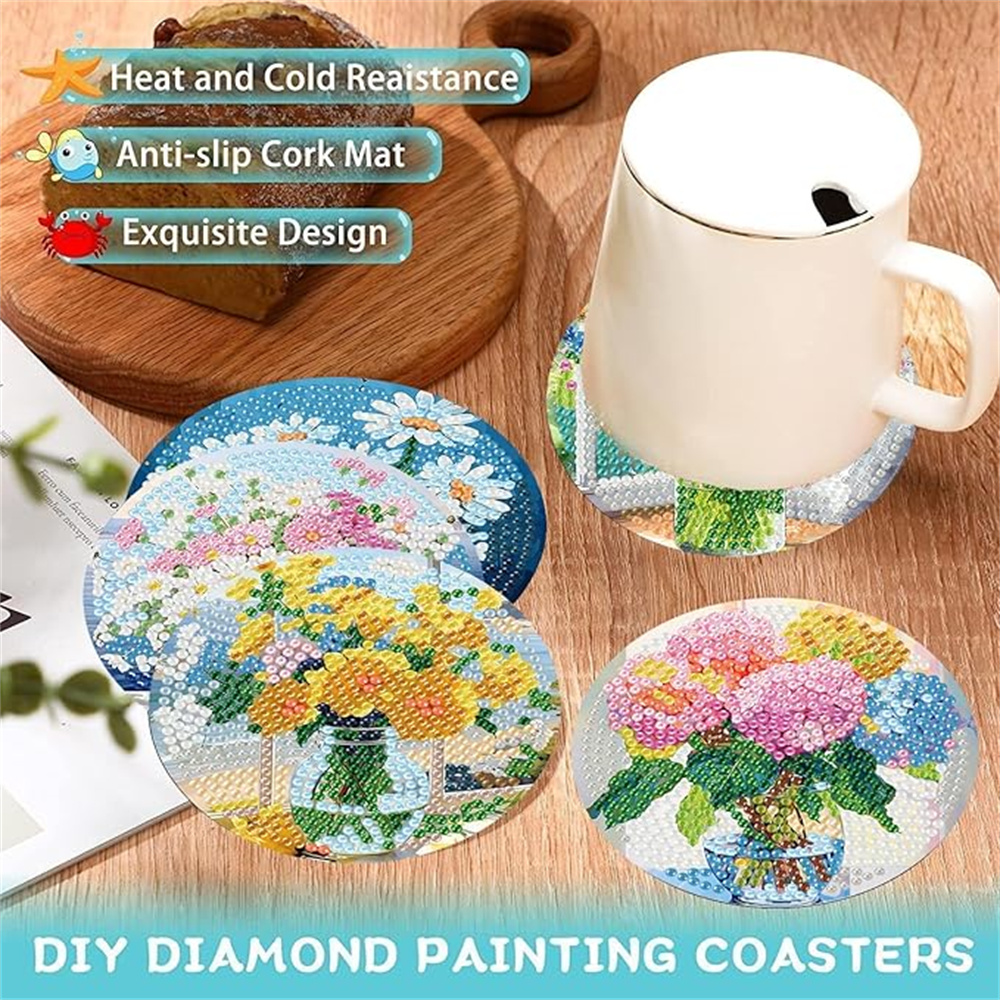 8-Piece Set of Diamond Paintin – обзор и цена Resin Craft Kit