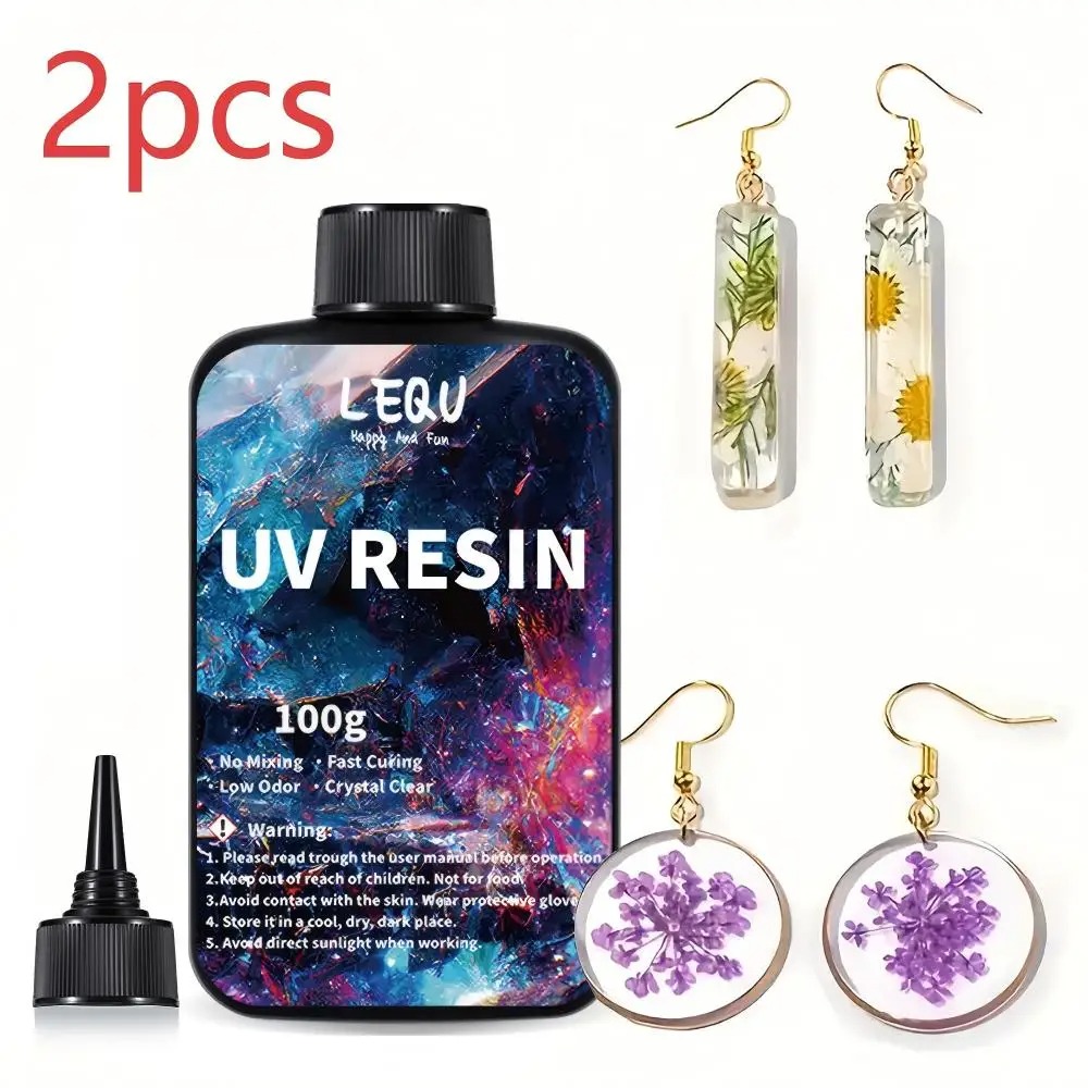 100g UV resin transparent hard – обзор и цена Epoxy Uv Resin Kit