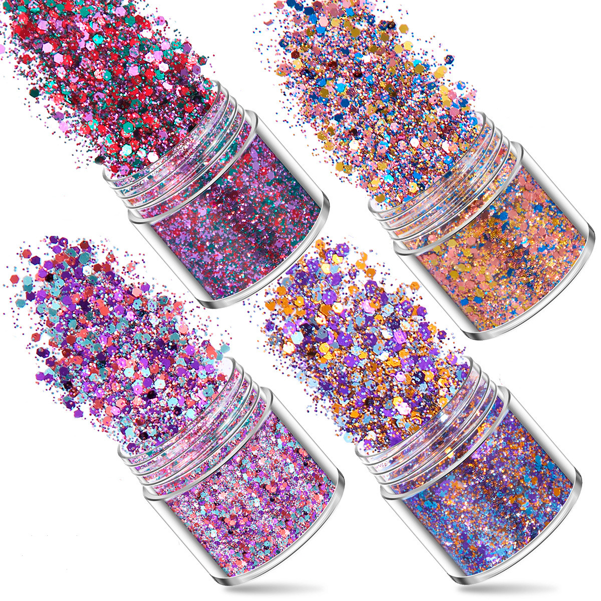 SNASAN 4Pcs Color Superfine Gl – обзор и цена Resin Craft Kit
