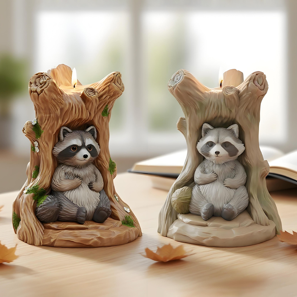 LZ119 New Styles Raccoon Stump – обзор и цена Resin Craft Ideas