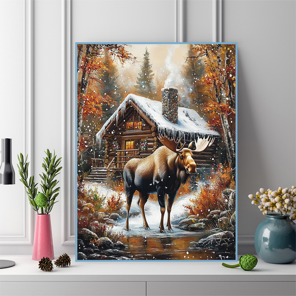 Diamond Mosaic Deer Animal Pat – обзор и цена Resin Craft For Beginners