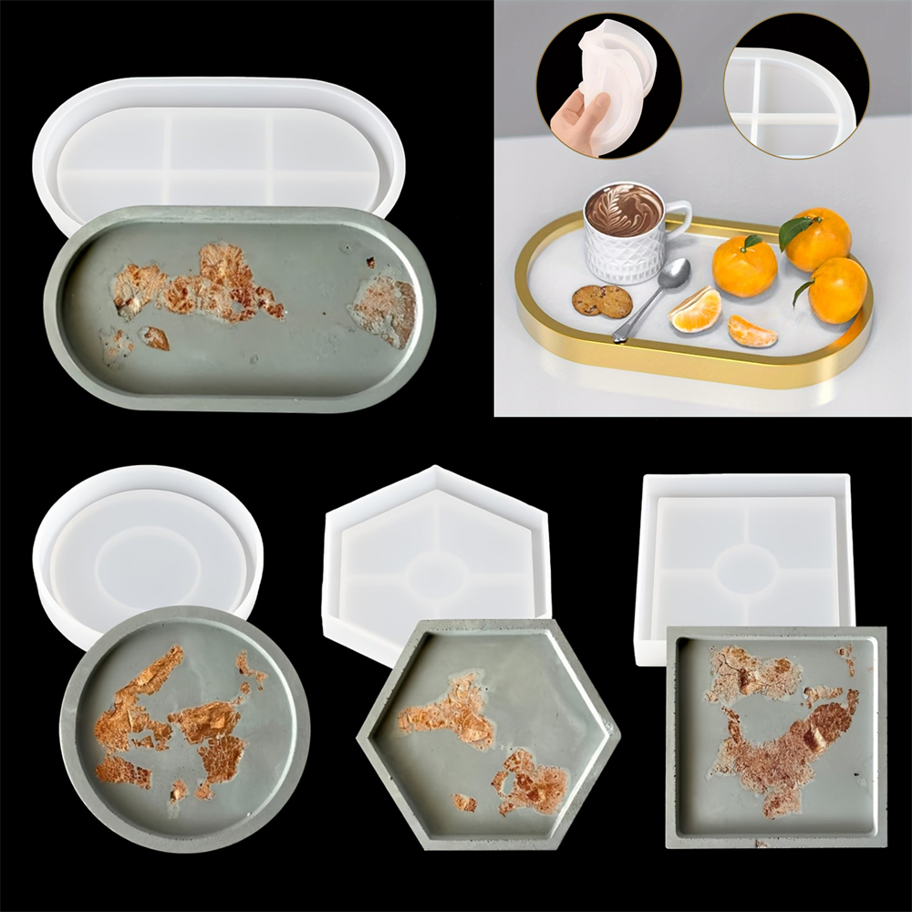 4pcs/Set Storage Tray Coaster  – обзор и цена Coaster Mold Round