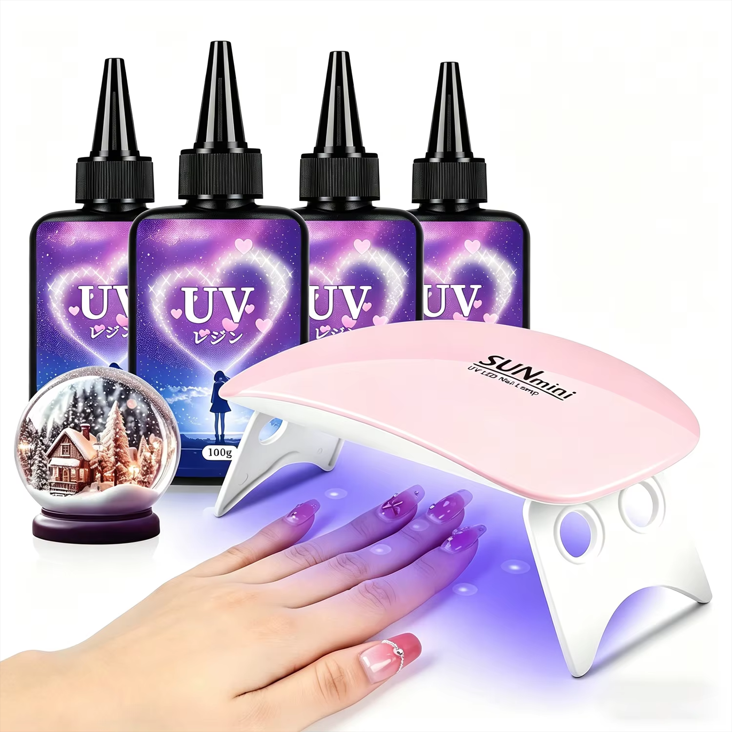 UV Resin Crystal Clear Ultravi – обзор и цена Epoxy Uv Resin Kit