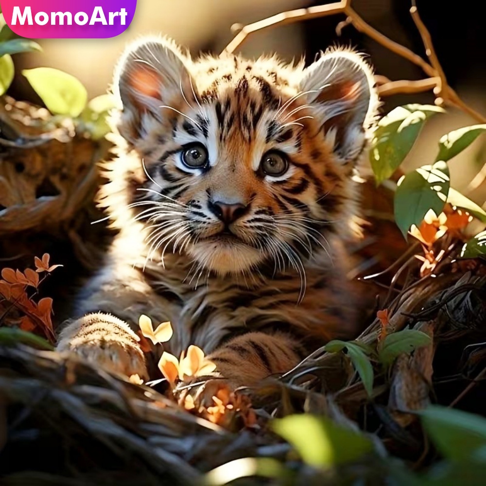 Momoart Diamond Painting Tiger – обзор и цена Resin Craft For Beginners