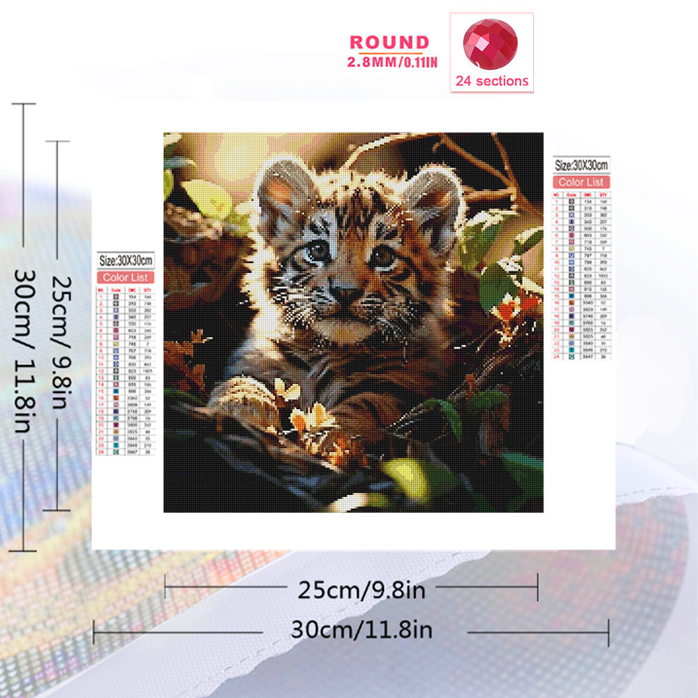 Momoart Diamond Painting Tiger – обзор и цена Resin Craft For Beginners