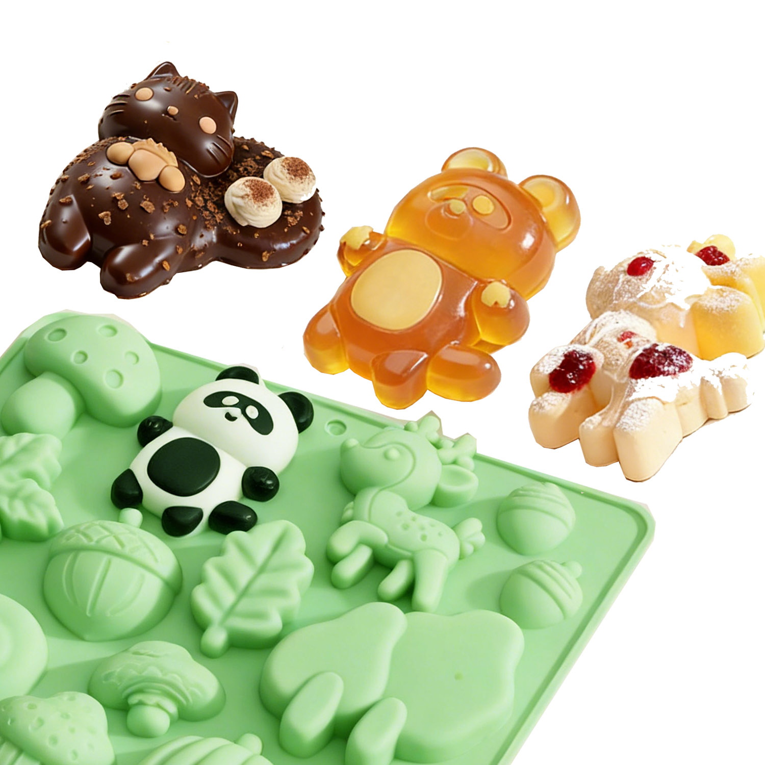 1 Silicone Cake Mold in the Sh – обзор и цена Resin Craft Material