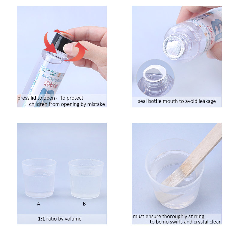 1:1 Clear Epoxy Resin Crystal  – обзор и цена Mixing Cup Silicone