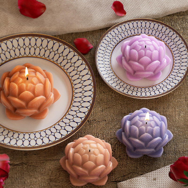 1PC Lotus Flower Candle Mold S – обзор и цена Resin Craft Ideas