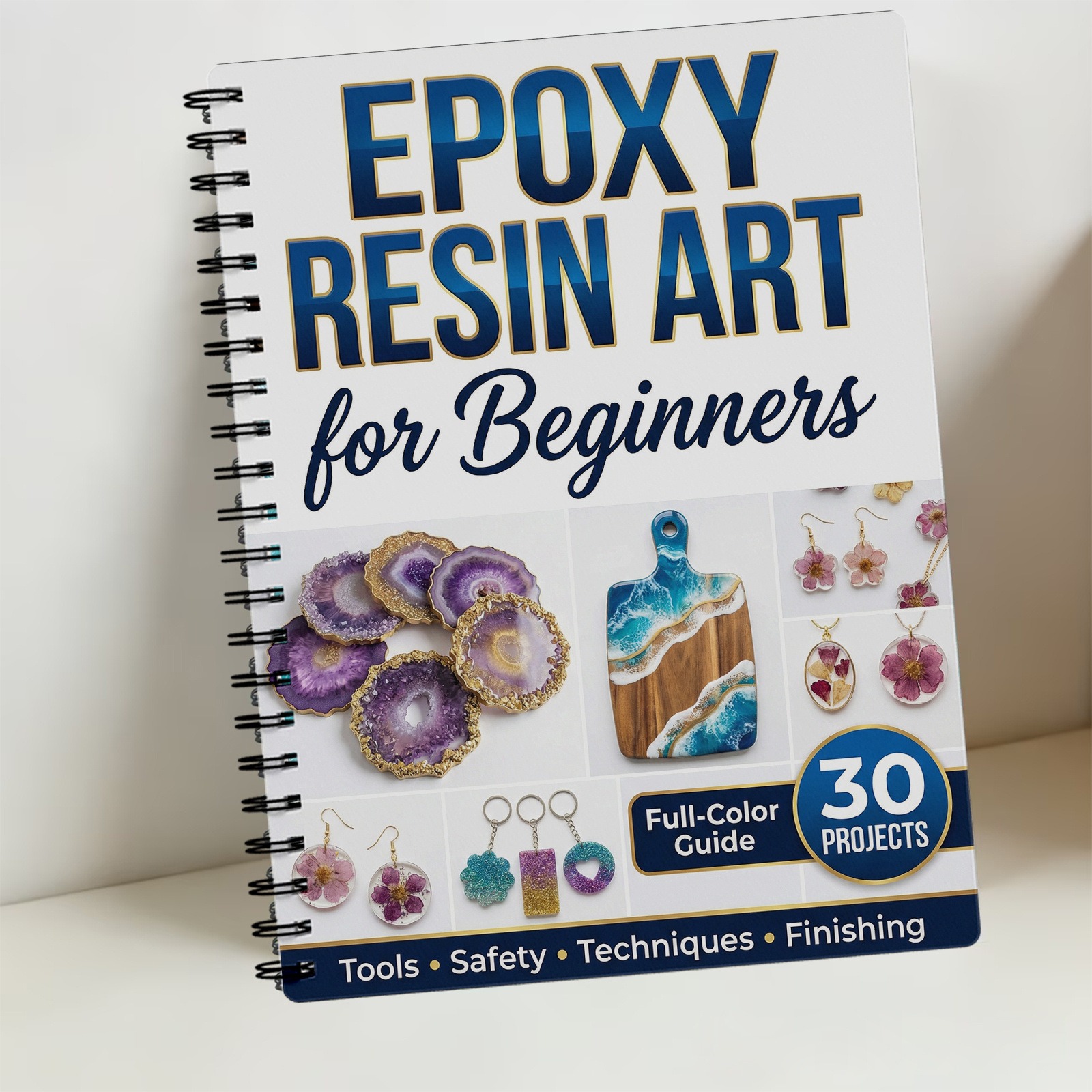 Epoxy Resin Art Book Guide Lea – обзор и цена Resin Craft For Beginners