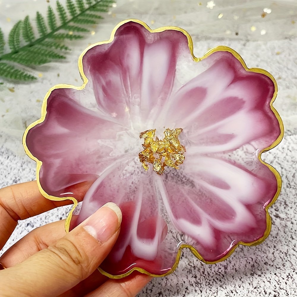 1-piece 13-inch large flower t – обзор и цена Silicone Mold Tray