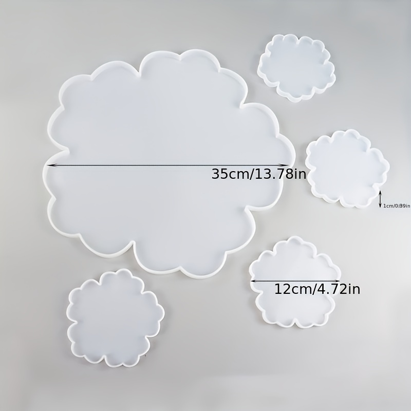 1-piece 13-inch large flower t – обзор и цена Silicone Mold Tray