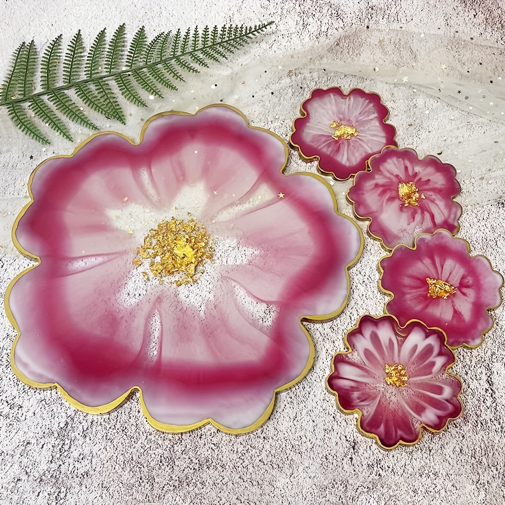 1-piece 13-inch large flower t – обзор и цена Silicone Mold Tray