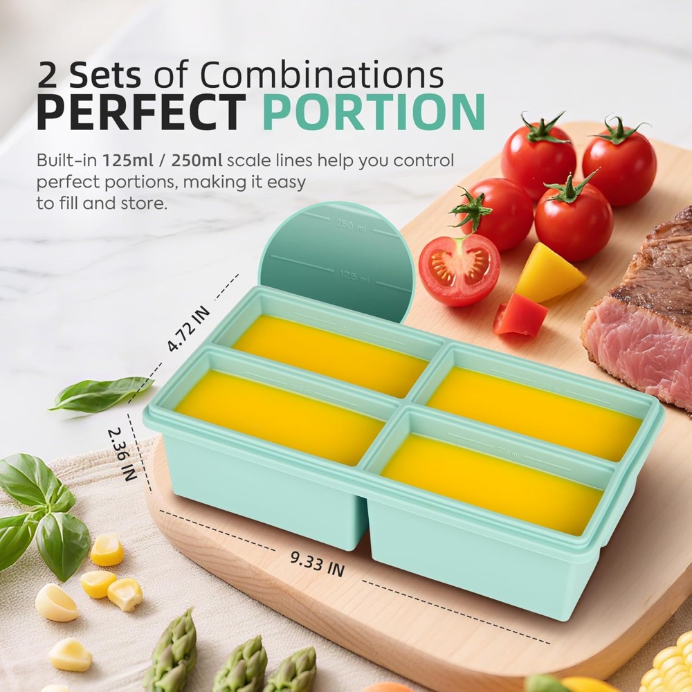 Silicone Freezer Trays with Li – обзор и цена Silicone Mold Tray
