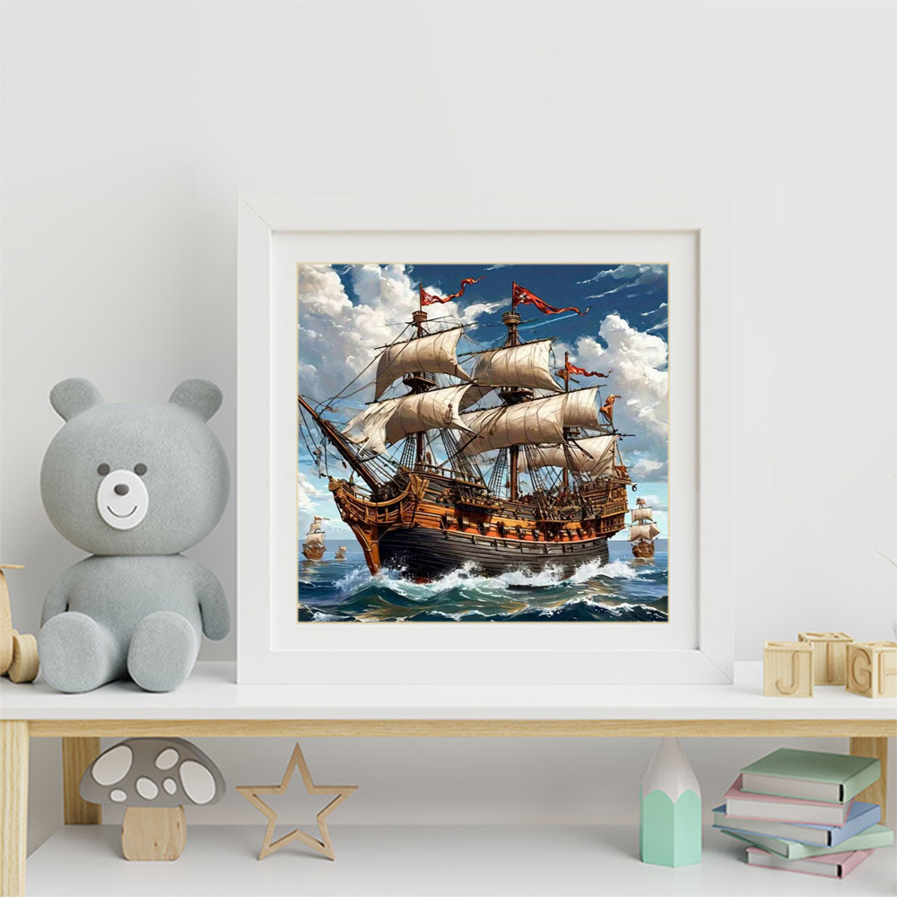 Momoart Diamond Painting Ship  – обзор и цена Resin Craft For Beginners