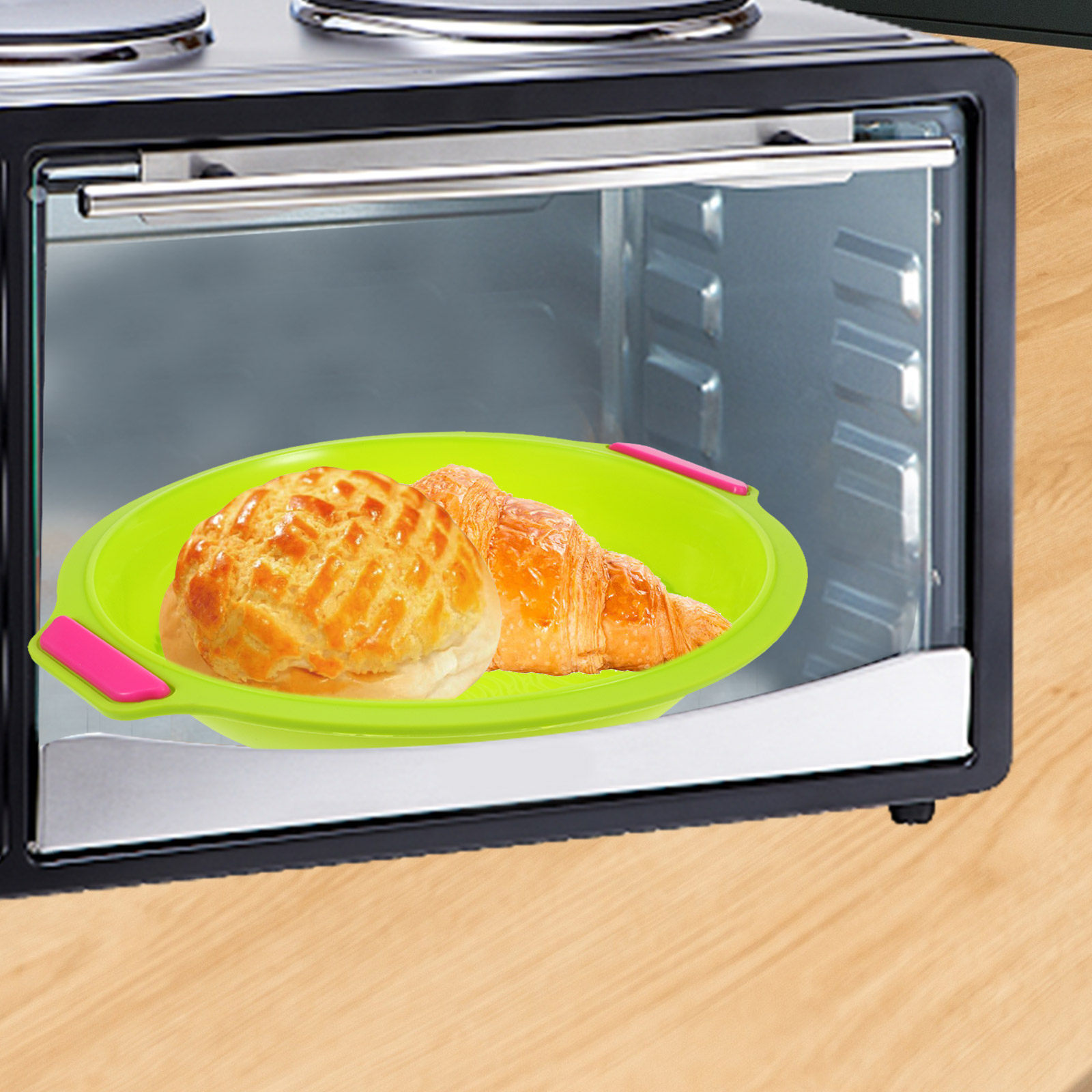 9 Inches Silicone Cake Pan Non – обзор и цена Silicone Mold Tray