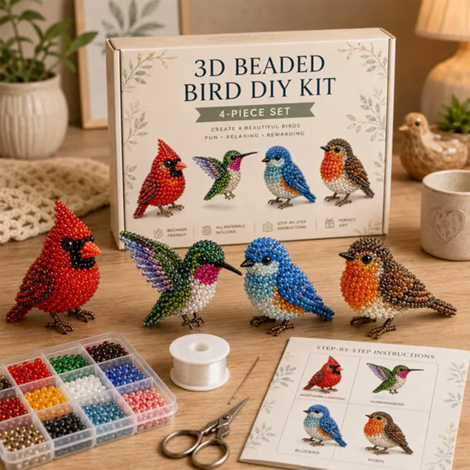 Mini 3D Beaded Animal Craft Ki – обзор и цена Resin Craft For Beginners