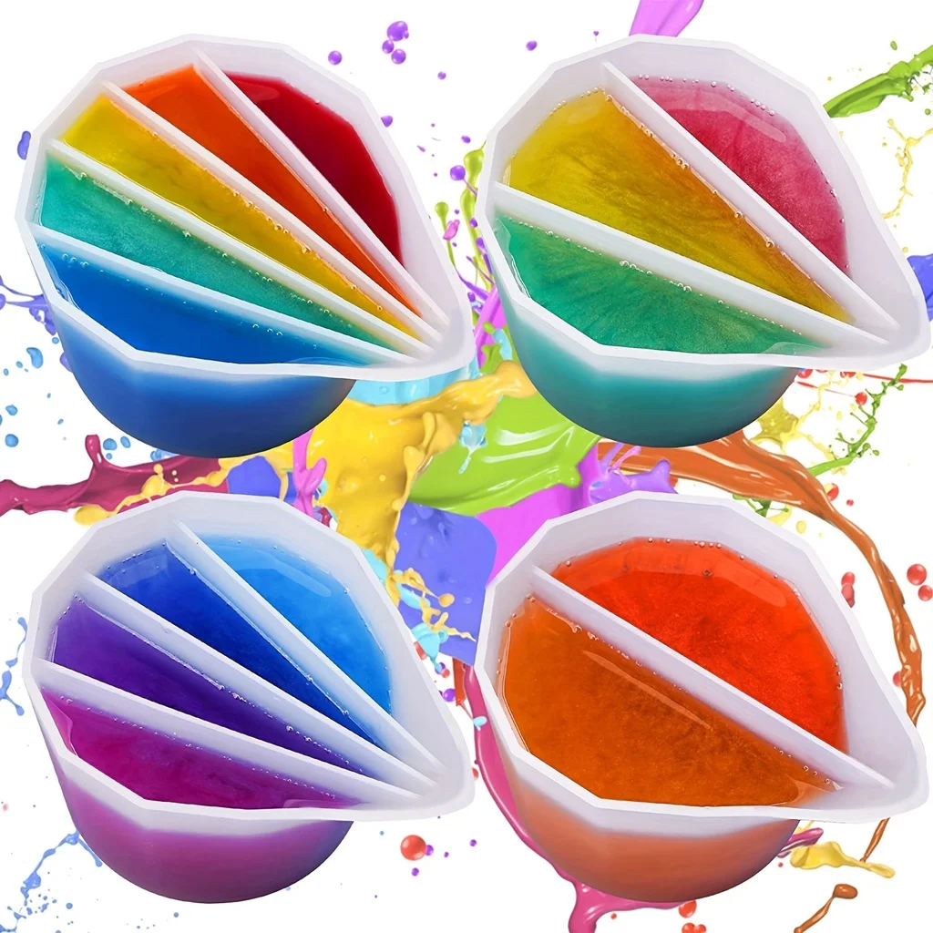 Color Mixing Split Cup For Pou – обзор и цена Mixing Cup Silicone