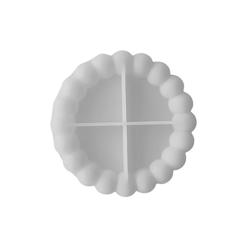 New Bubble Lace Cup Pad Silico – обзор и цена Coaster Mold Round