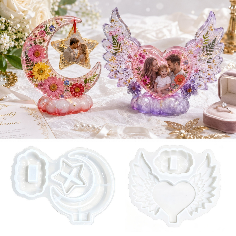 S0308 Heart Shaped Photo Frame – обзор и цена Resin Craft Ideas