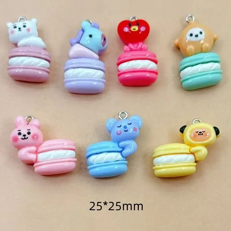 10pcs Mixed Cartoon Resin Char – обзор и цена Resin Craft Material